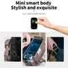 Mini CO Detector Portable Carbon Monoxide Tester Rechargeable Multifunctional Air Quality Monitor Temperature and Humidity Meter