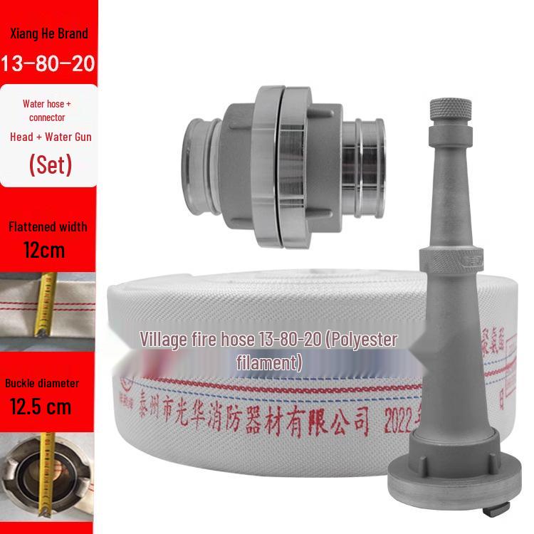 Polyurethane High-Pressure Fire Hose Type 13 for Agricultural Irrigation, 3 & 4 Inch Sizes
