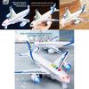 Childrens Inertia Light Sound Airplane Toy With Storytelling And Sensory Development For Boys