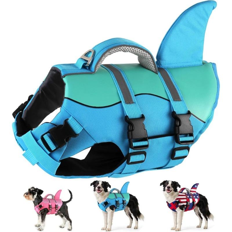 Dog Swimming Suit, Life Jacket, Dog Shark-shaped Swimming Suit, Pet Supplies