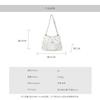 Rhombus Chain Small Bag Women's New Fashion Retro Bucket Bag Versatile Casual Messenger Bag