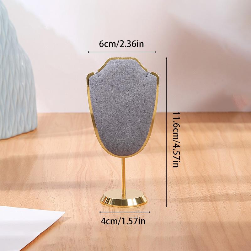 Mini Necklace Display Stand Jewellry Display Rack Exhibition Shelf Pendant Storage Props Jewelry Photography Props