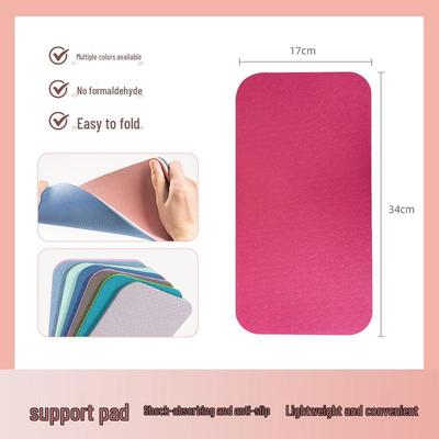 Saltea de Yoga Îngroșată Lățită și Pad pentru Genunchi pentru Începători - Saltea de Sol pentru Fitness Unisex