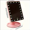 1 LED Makeup Mirror, Desktop Makeup Mirror, Battery Powered (excluding Battery), Suitable As Her Birthday Gift