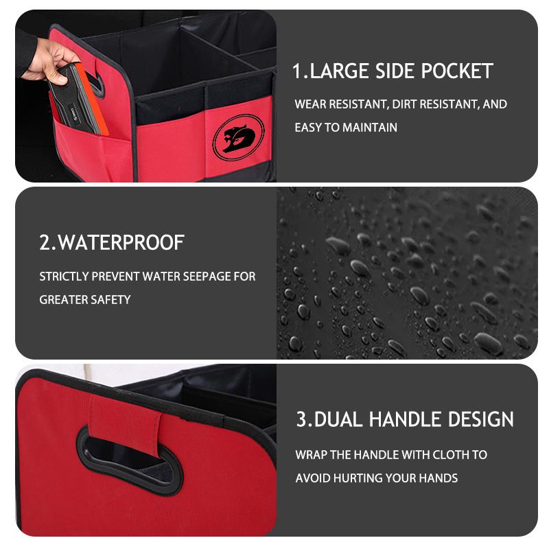 Foldable Trunk Storage Box Waterproof Oxford Cloth Large-Capacity Organizer Bag For Holden Commodore Colorado HSV VE Cruze