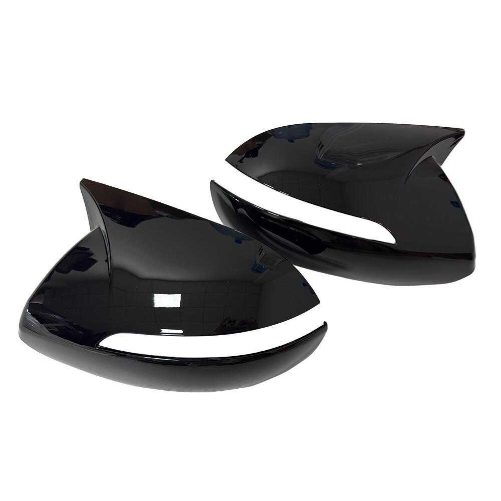 

For Kia Sportage KX5 2011-2015 Car Sticker Rearview Side Mirror Cover Wing Cap Exterior Case Trim Accessories Vehicle Decoration Glossy Black