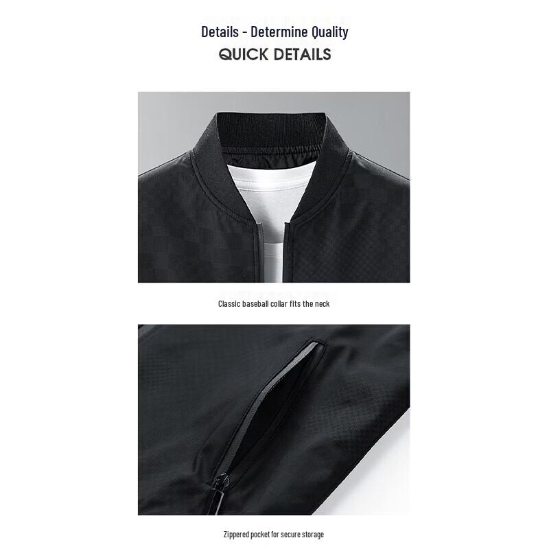 Delhui Men's Windproof Casual Jacket