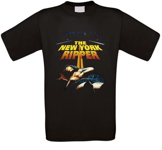New York Ripper Fulci Cult Horror Movie T-Shirt S