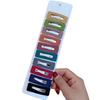 10Pcs Hair Clip Korean Style Hair Accessory Acrylic Girls Snap Hairpin Barrettes for Daily Wear