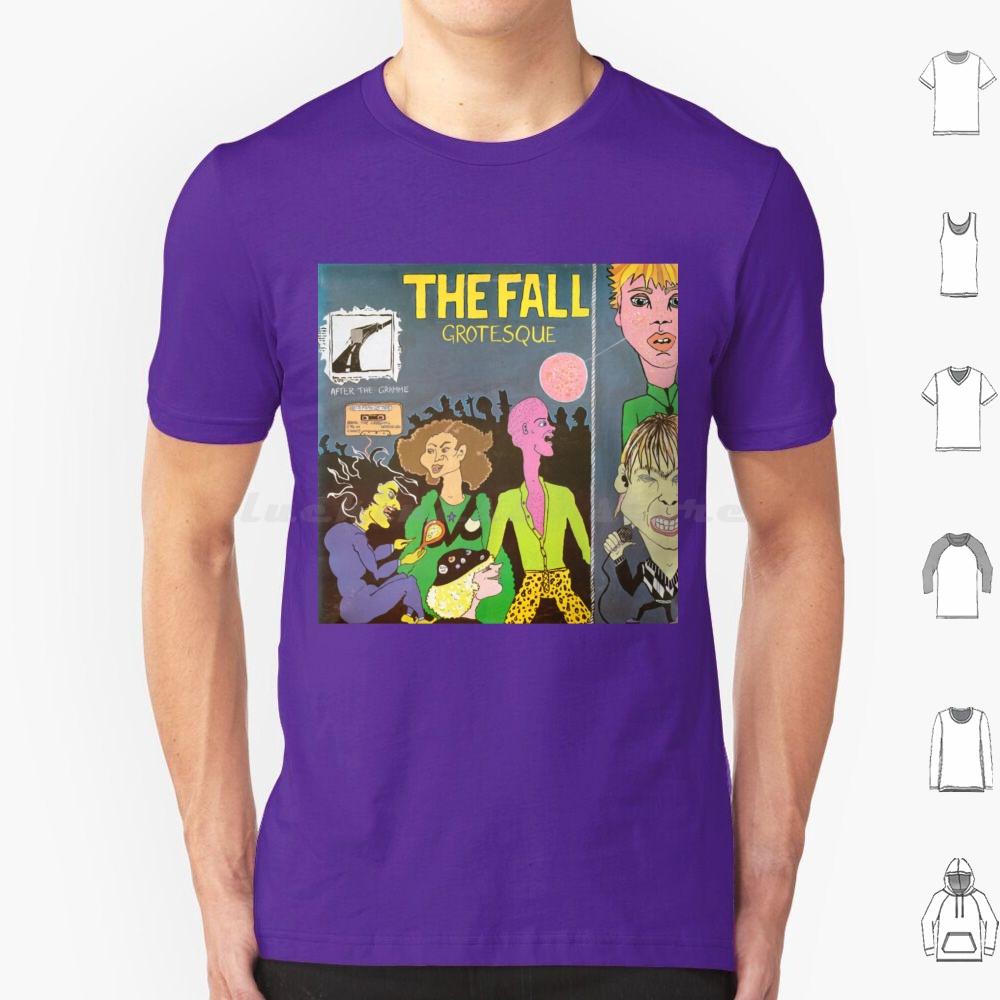 Grotesque T Shirt Big Size 100 Cotton Fall Mark Smith Grotesque Music Album Record Vinyl Band Artist S
