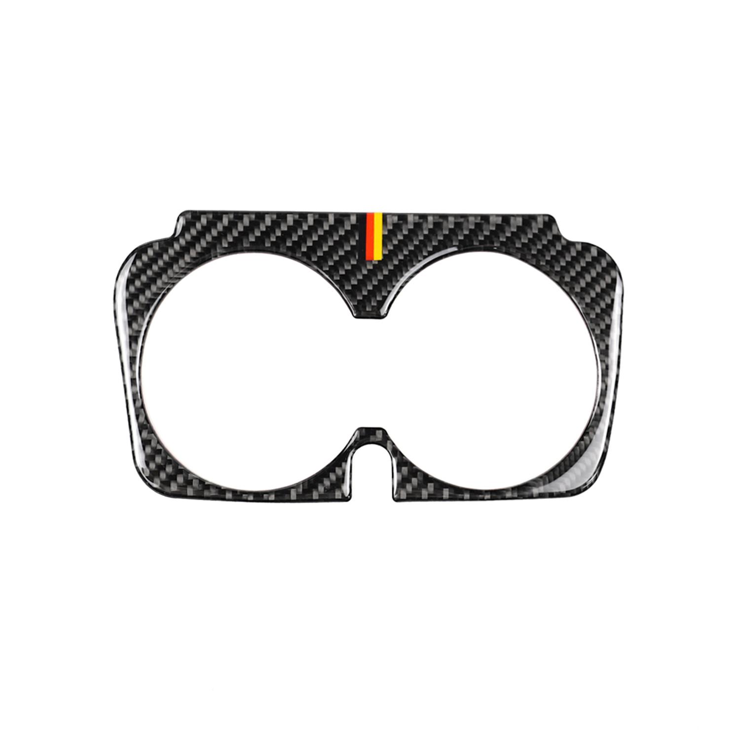 

2025 Hot Racing Grills For Mercedes Benz W205 C Class C180 C200 C300 GLC Accessories Carbon Fiber Car Interior Cup Holder Frame