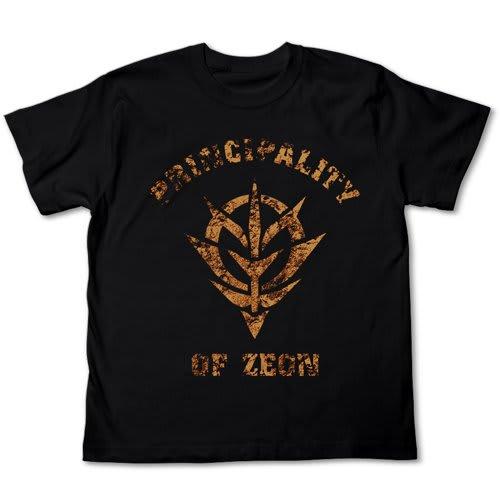 COSPA Gundam Zeon Blurred Print T-Shirt BLACK XL Size