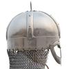Gjermundbu Helmet with Aventail Viking Helmet Medieval Steel Armor Wearable LARP Reenactment Cosplay Gift