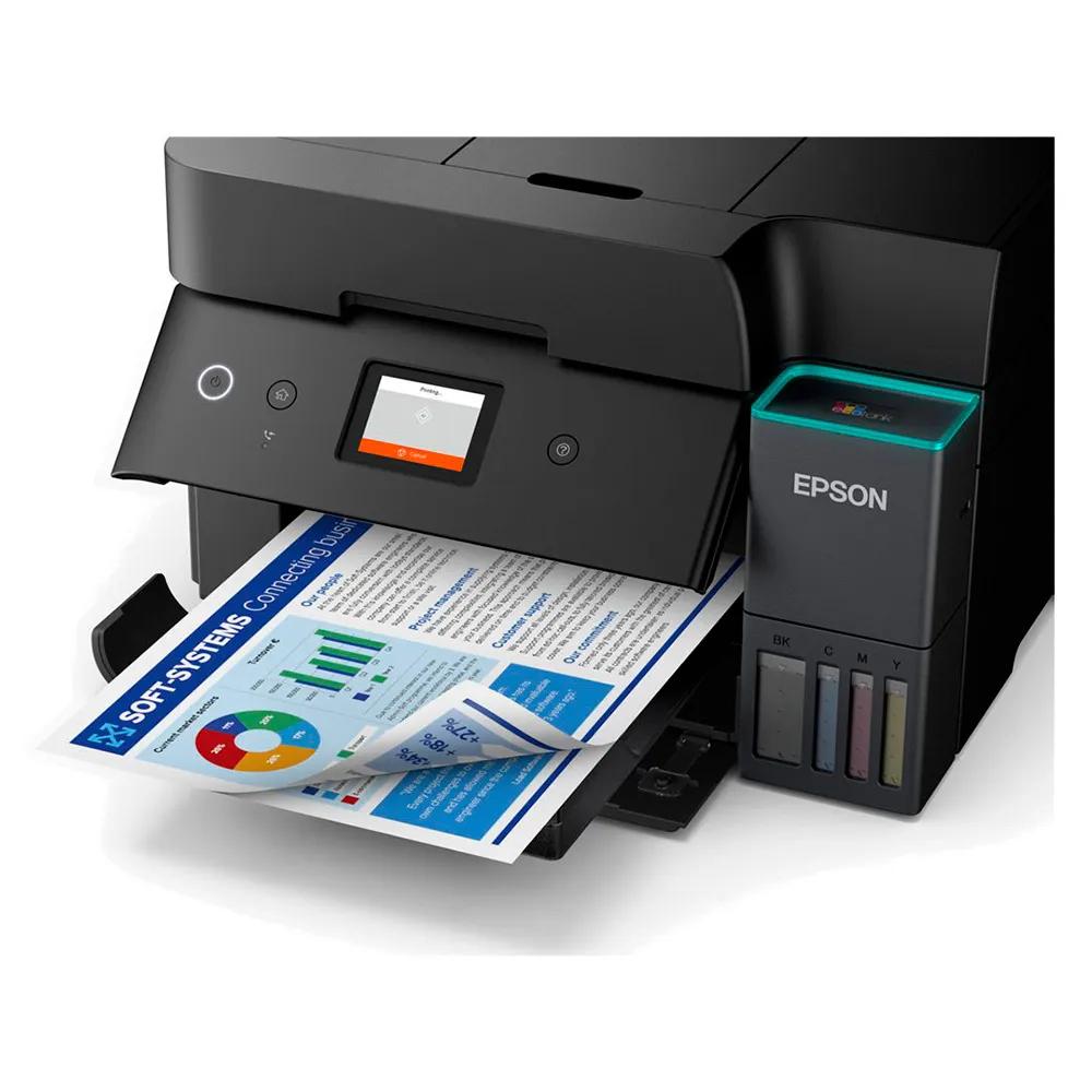 Epson Eco Tank L6390 Inkjet Multifunction Printer 4800x1200 Dpi Black