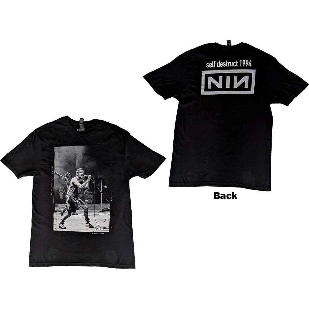 Nine Inch Nails Self Destruct 94 Official Tee T-Shirt Mens L