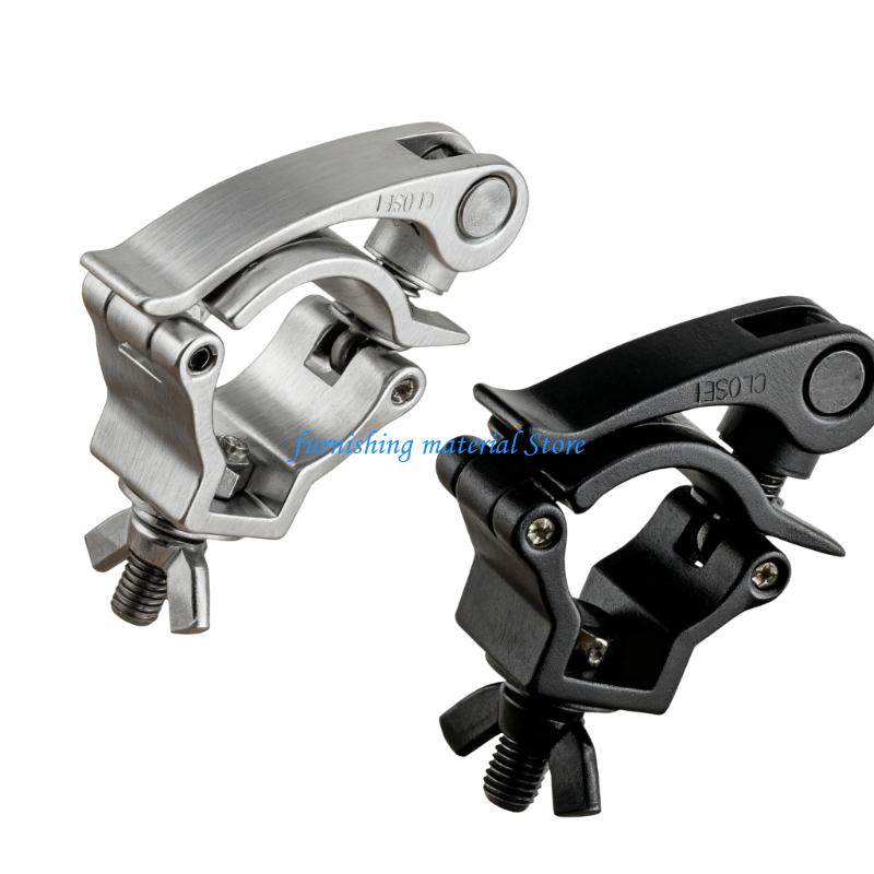 Y5GD Stage Light Clamp Hook For 32 35mm Pipe Aluminum Magnesium Alloys Durability Efficient Setups For Event