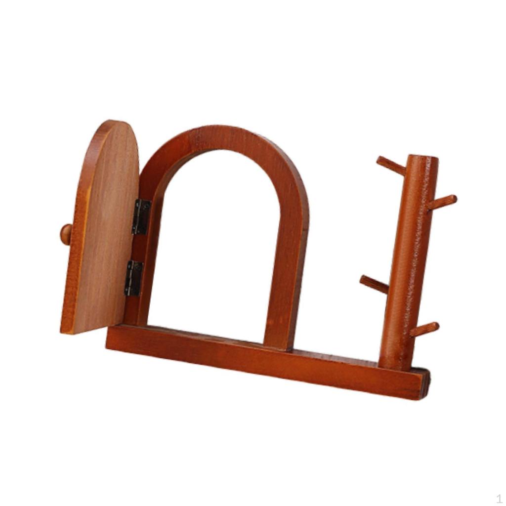 Wood Outlet Cover Easy Installation Panel Wall Plate Protector for Bathroom