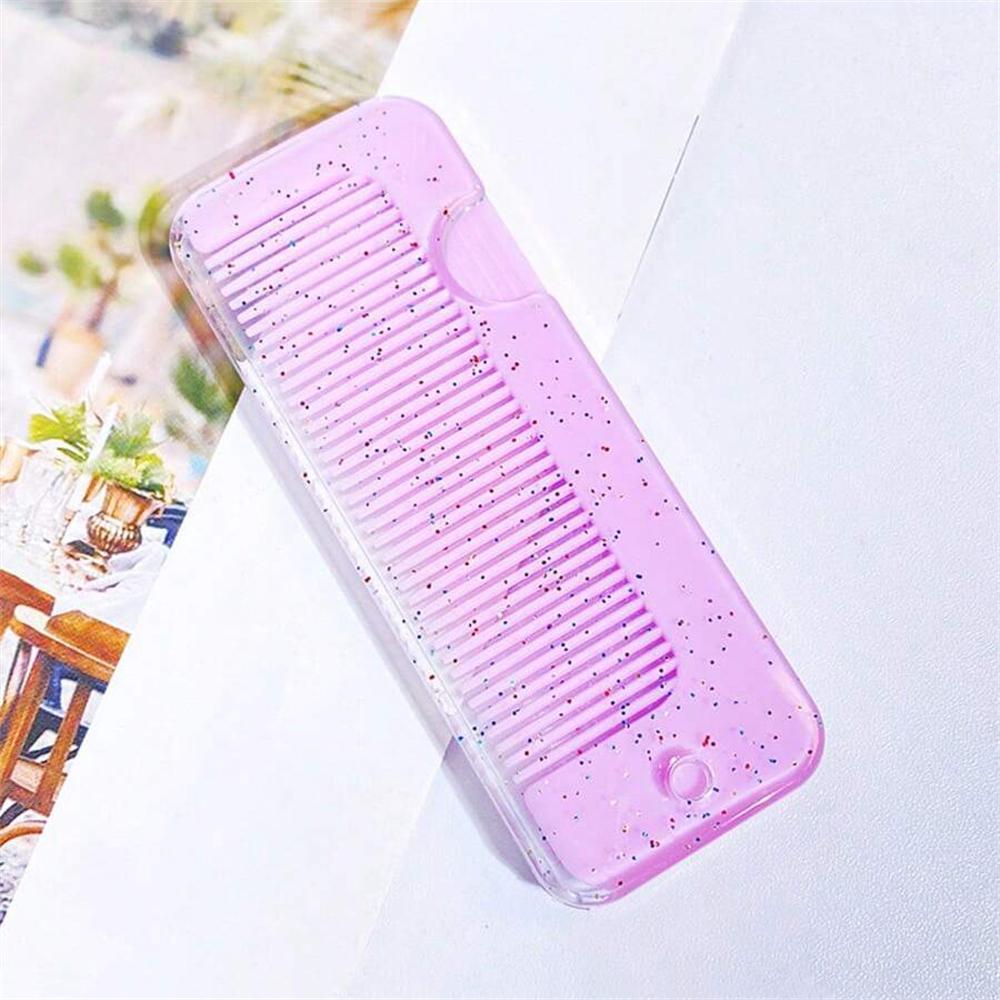 

1PC Portable Travel Folding Comb Women Girls Pocket Hair Brush Combs Small Hair Brush Folding Hairdressing Styling Tools