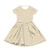 Girl Summer Dress Color & Print Short Sleeve Dress With Pocket Casual Dress Shorts Sleeve Party Dress Easter Day