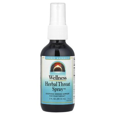 Wellness, Kräuter-Halsspray, 2 fl oz (59,14 ml)