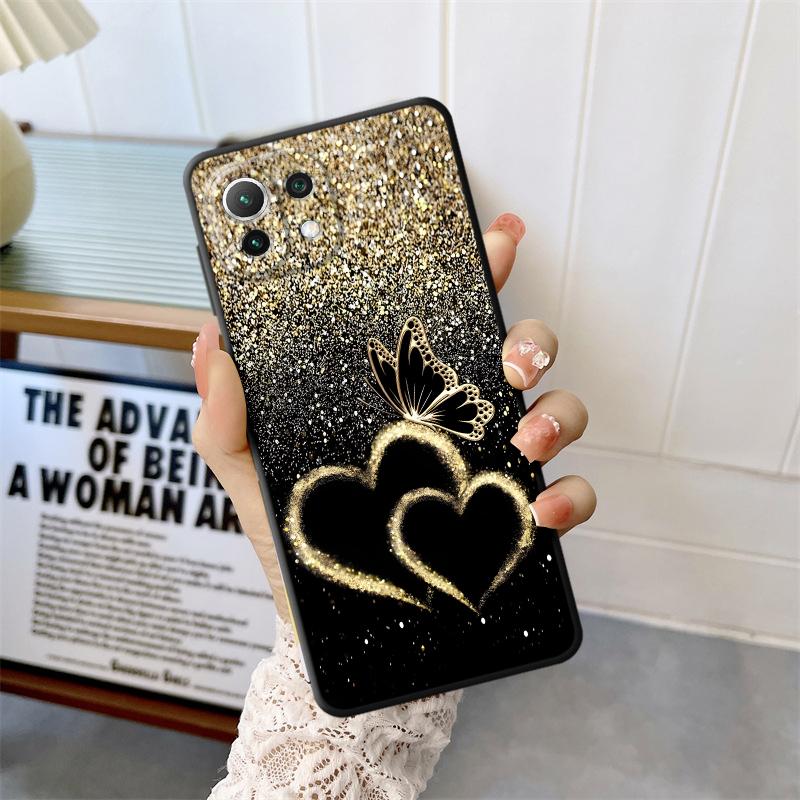 

Funda Phone Cover Case for Xiaomi Mi 11 10T 13 Lite 14 12 12T Pro 11T 12X 15 Pro Creative Cartoon Butterfly Xiaomi 12X