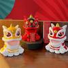 ABS Mascot Lion Car Sculpture  Fit Home Wealth Good Fortune Car Desktop Decor