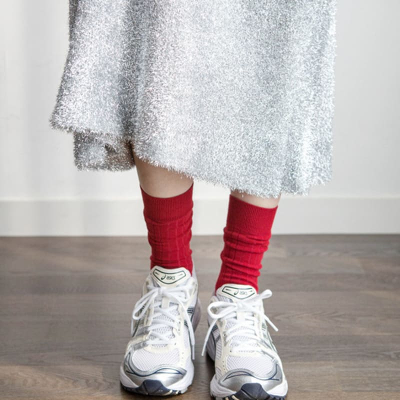 REDSSOCKSOO Rss Signature Lip Socks 4color Rssw094