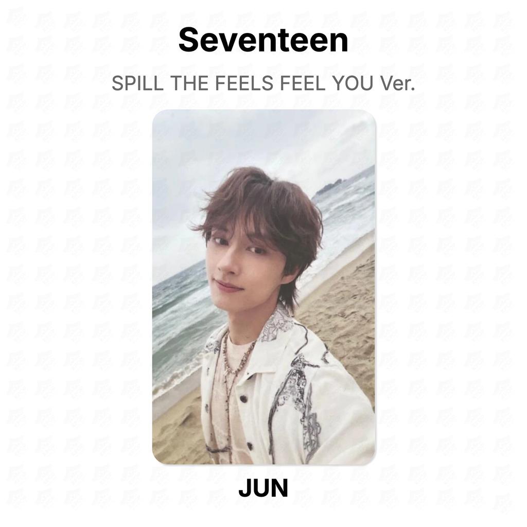 Seventeen SPILL THE FEELS FEEL YOU Ver. Official Photocard