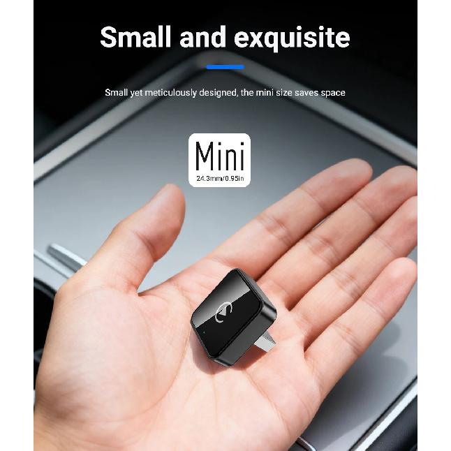 Adaptor Wireless XUDA pentru Android Auto Cutie Mini Inteligentă Plug And Play Universal Pentru VW Toyota Nissan Honda Ford Benz 2025