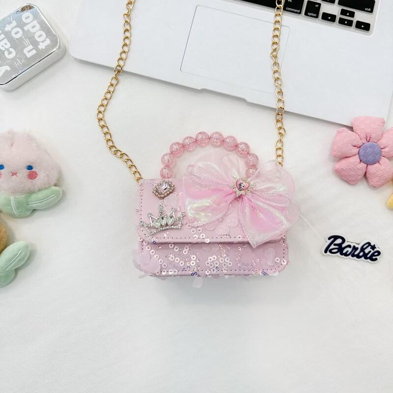 Блискуча Корона Перлова Сумка-Клатч для Дівчинки