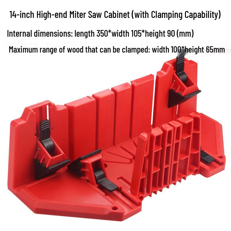 Duratec Woodworking Multifunctional Miter Saw Box & Gauge (45°)