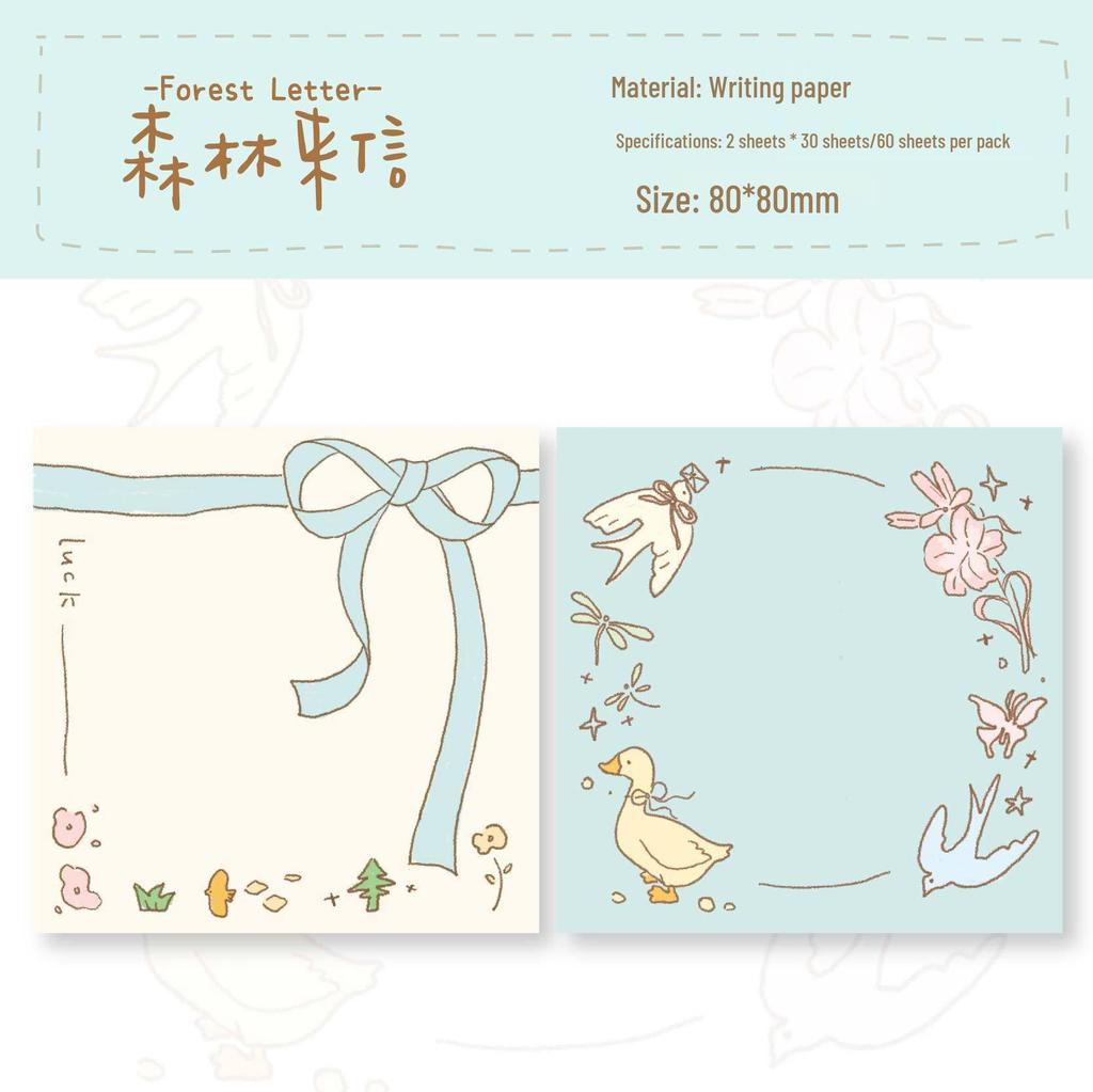Moyan Möbius Strip Cat-Themed Embossed Sticky Notes: 3-Pack Korean Style, Irregular Shape