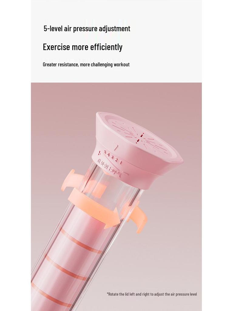Abdominal Breathing Trainer: Dumbbell for Lung Capacity and Core, Pelvic Floor, and Abdominal Muscle Exercise