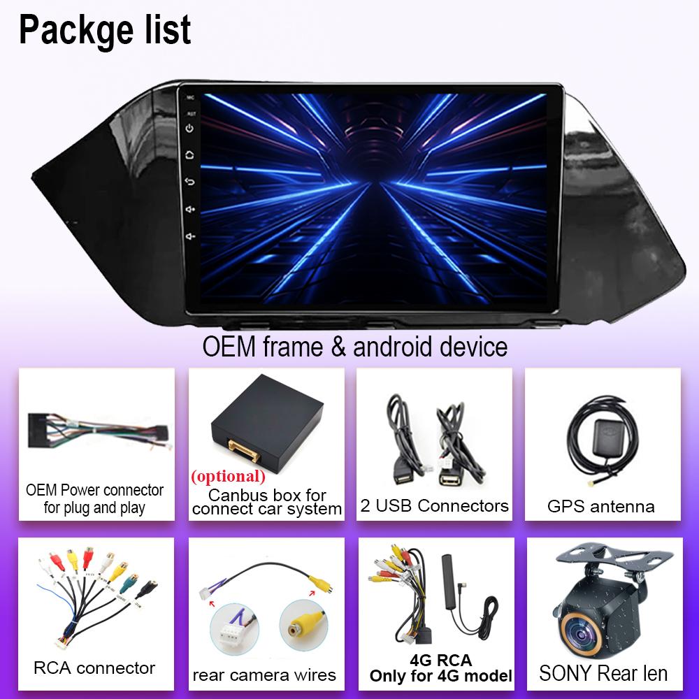 Android 14 Car For Hyundai Sonata DN8 2019-2020 Auto Radio Stereo Multimedia Player GPS Navigation NO 2din DVD Wireless Carplay