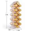 Lipstick Storage Box Desktop Transparent Lip Gloss Storage Box Display Rack Minimalist Lipstick Rack 16-grid