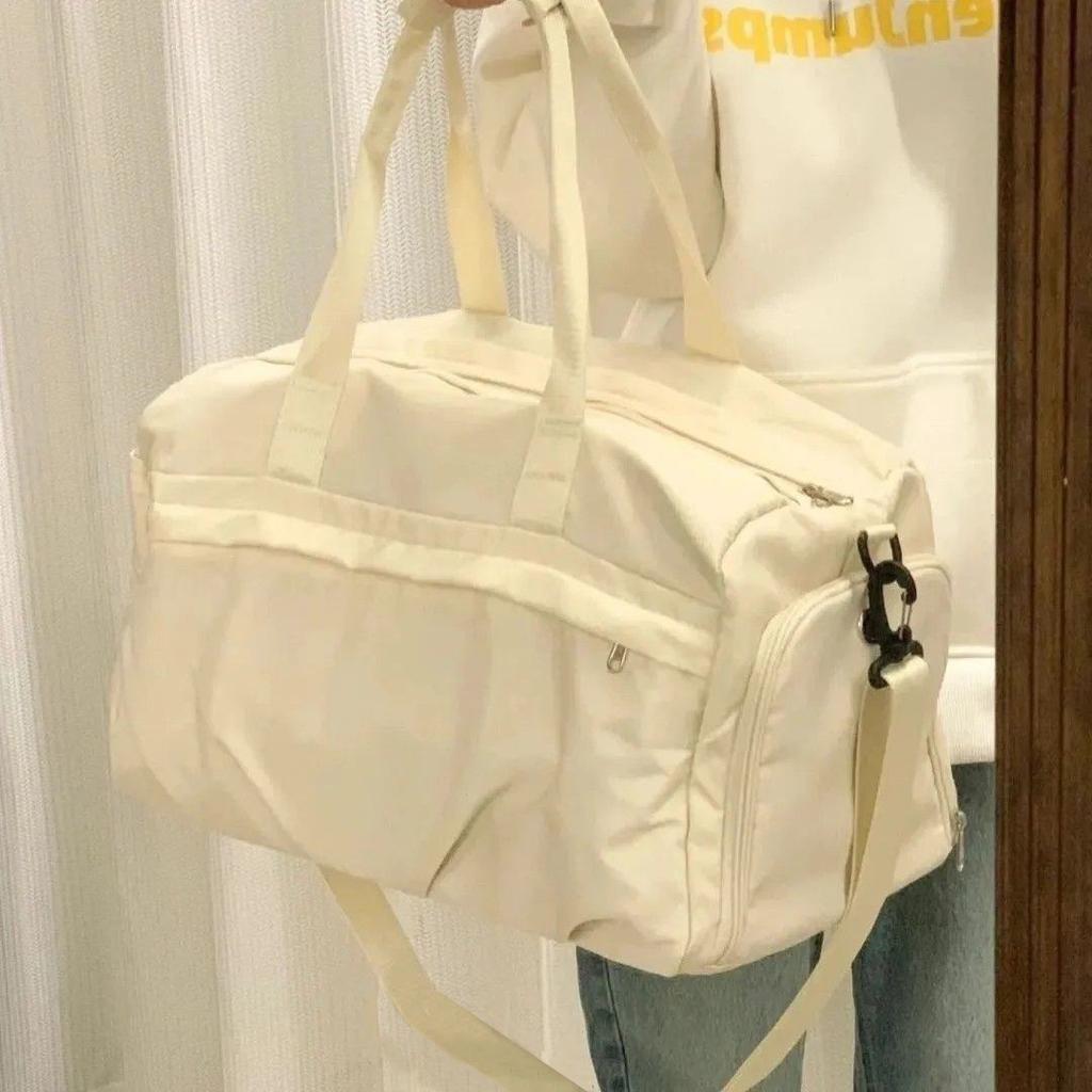 Crossbody Tréninková Sportovní Plavecká Fitness Taška pro Ženy Separace Suchého a Mokrého Velká Kapacita Kabelka Cestovní Taška Cross Taška