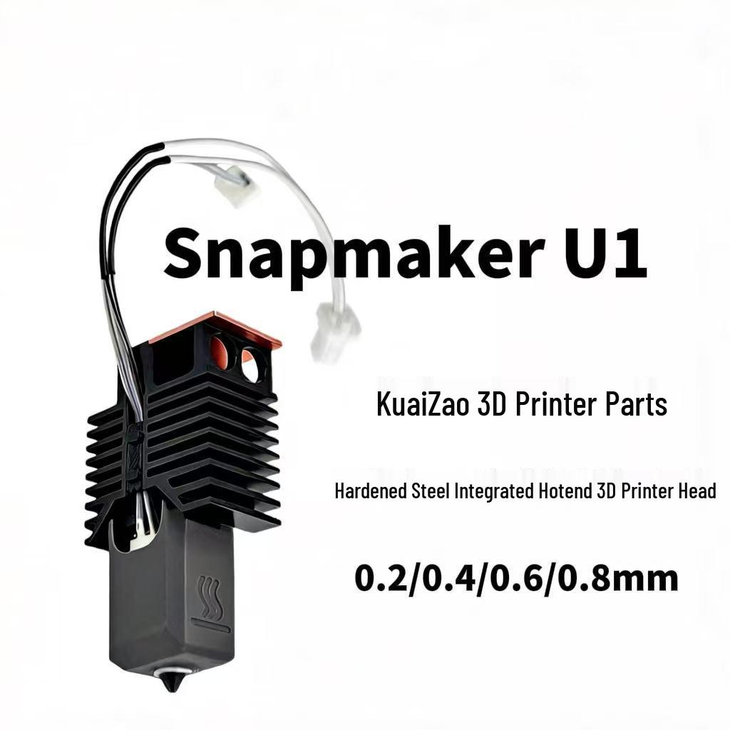 Snapmaker U1 3D Printer Hardened Steel Nozzle Hotend Accessories