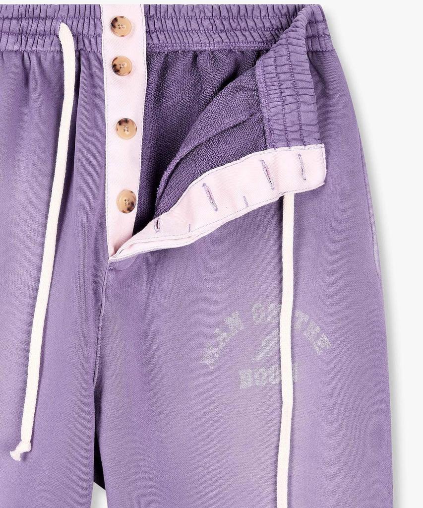 MAN ON THE BOON Cotton Terry Sweatpants_Purple 4716112010