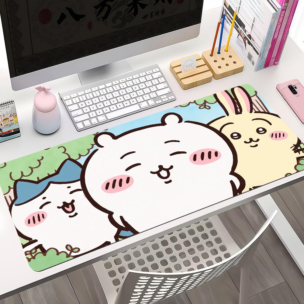 Cartoon C-Chiika-waE Cute Usagi Mouse Pad Non-slip Thickened MousePad Large Writing Lockedge Gaming Cushion Office Student