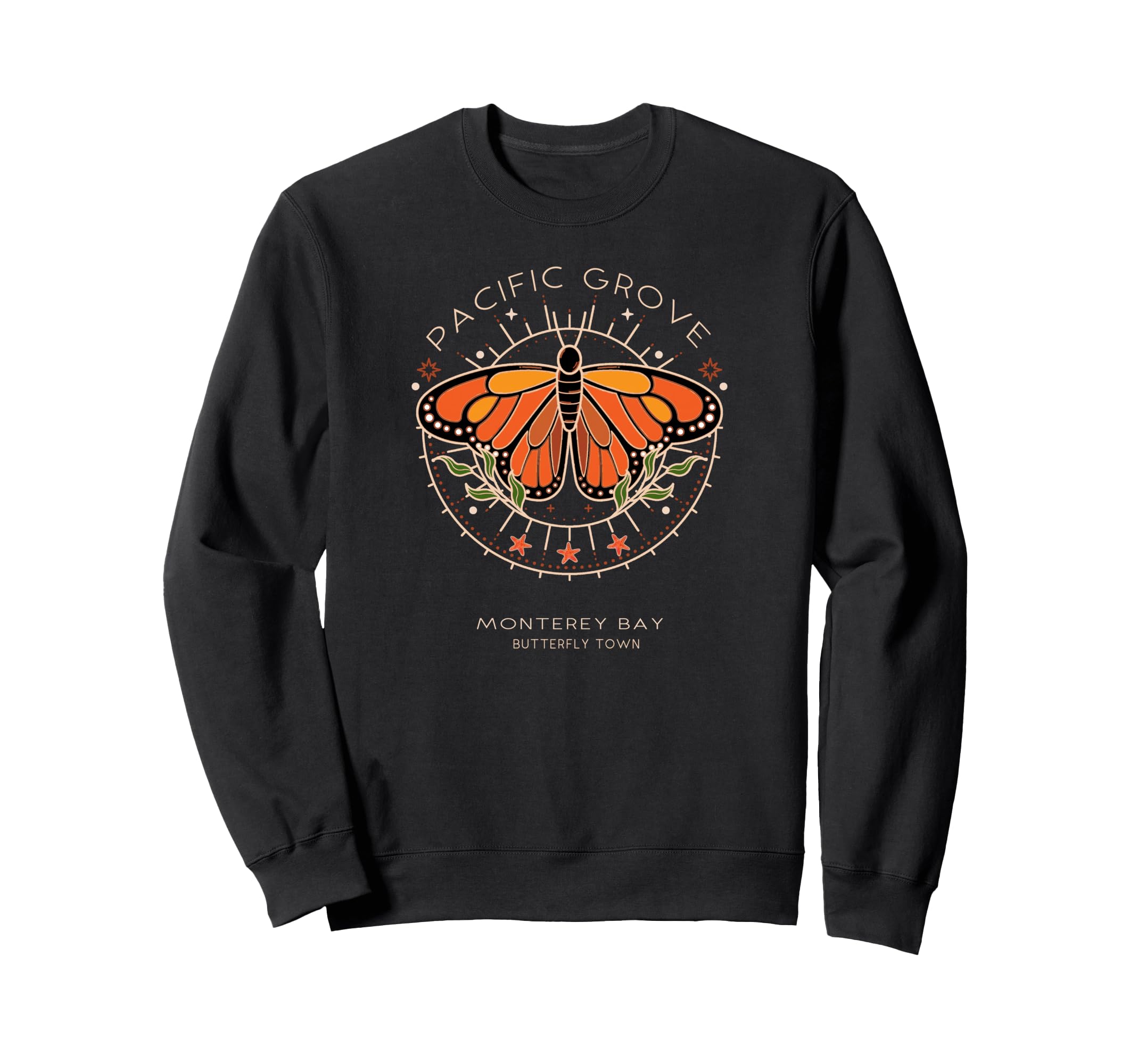 Pacific Grove California Monarch Butterfly Town Trainer Monterey-Bay чёрный