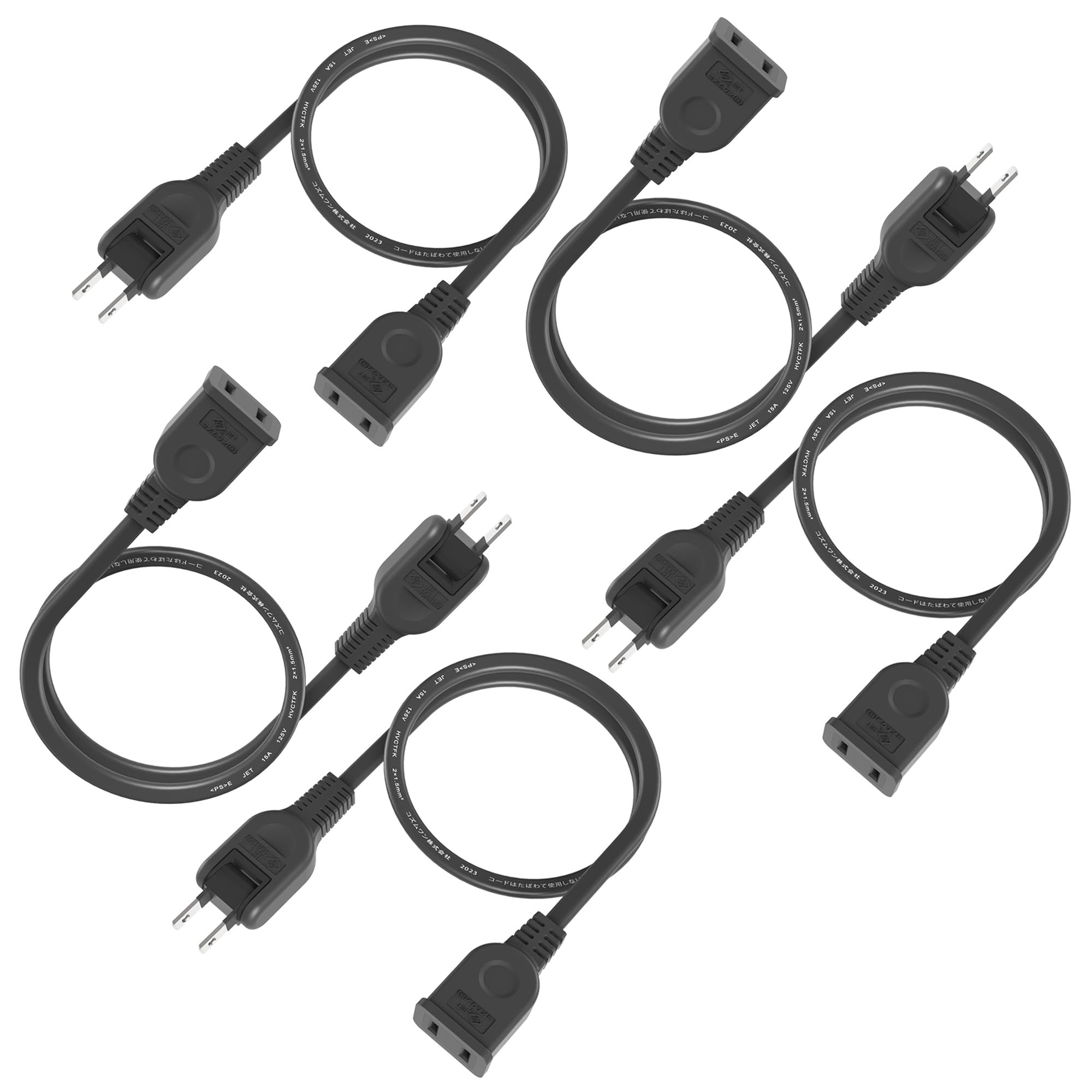 

Extension 1 Tracking Double Insulated AC Clean Small Power Extension Power Power For Commercial For Work of Cord, 0.5m, Port, Black, 50cm, 15A, 1500W, чорний