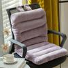 Indoor Outdoor Rocking Chair Cushion Crystal Velvets Seat Cushions with Ties and Non-Slip Backing for Desk Chair Office