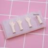 DIY Ultra-Light Polymer Clay Hand Mold: Silicone Palm Mold for Resin, Fondant, and Stone Powder.