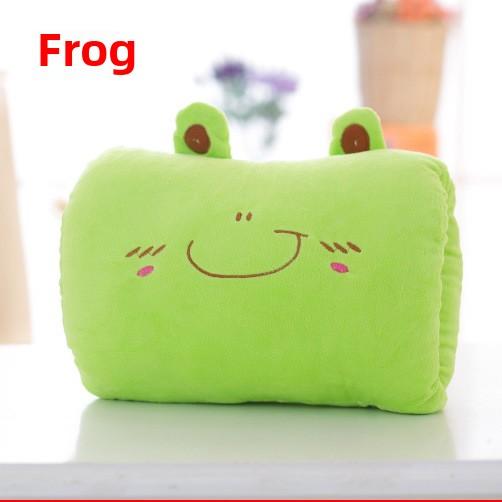 Kids Cute Gift Winter Cartoon Plush Toys Hand Warmer Cartoon Animals Soft Pillow Hand Hold Warm Cushion Gift. Non Electrical