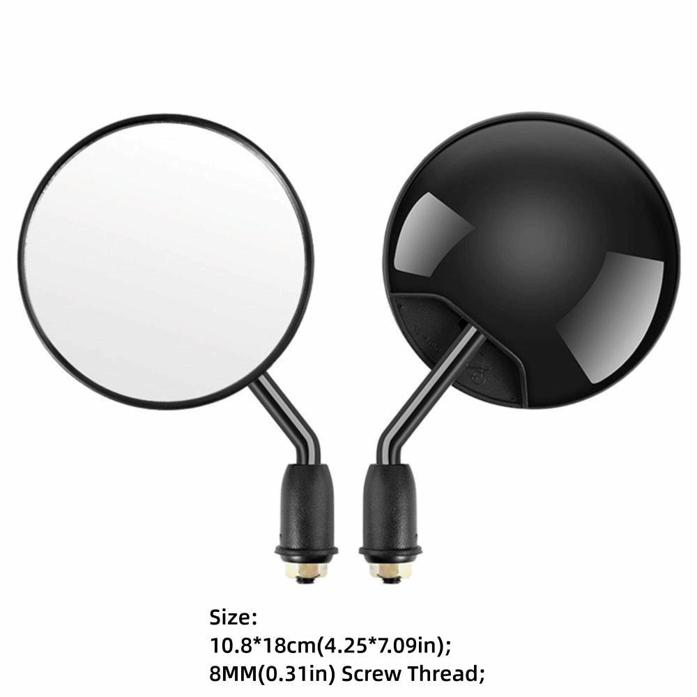 Multicolor E-bike Rearview Mirror 8MM Screw Thread Bike Modified Mirrors  Electric Bike Accessories