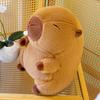 Custom Capybara Plush Pillow Doll 23cm-65cm Bubble Blowing Stuffed Toy Stress Relief Toy Business Promotion Gift