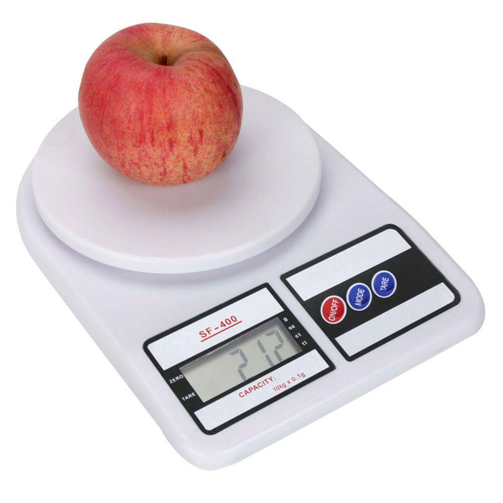 10kg x 1g Digital Kitchen Scale Food Electronic Gram Scales Postal Diet
