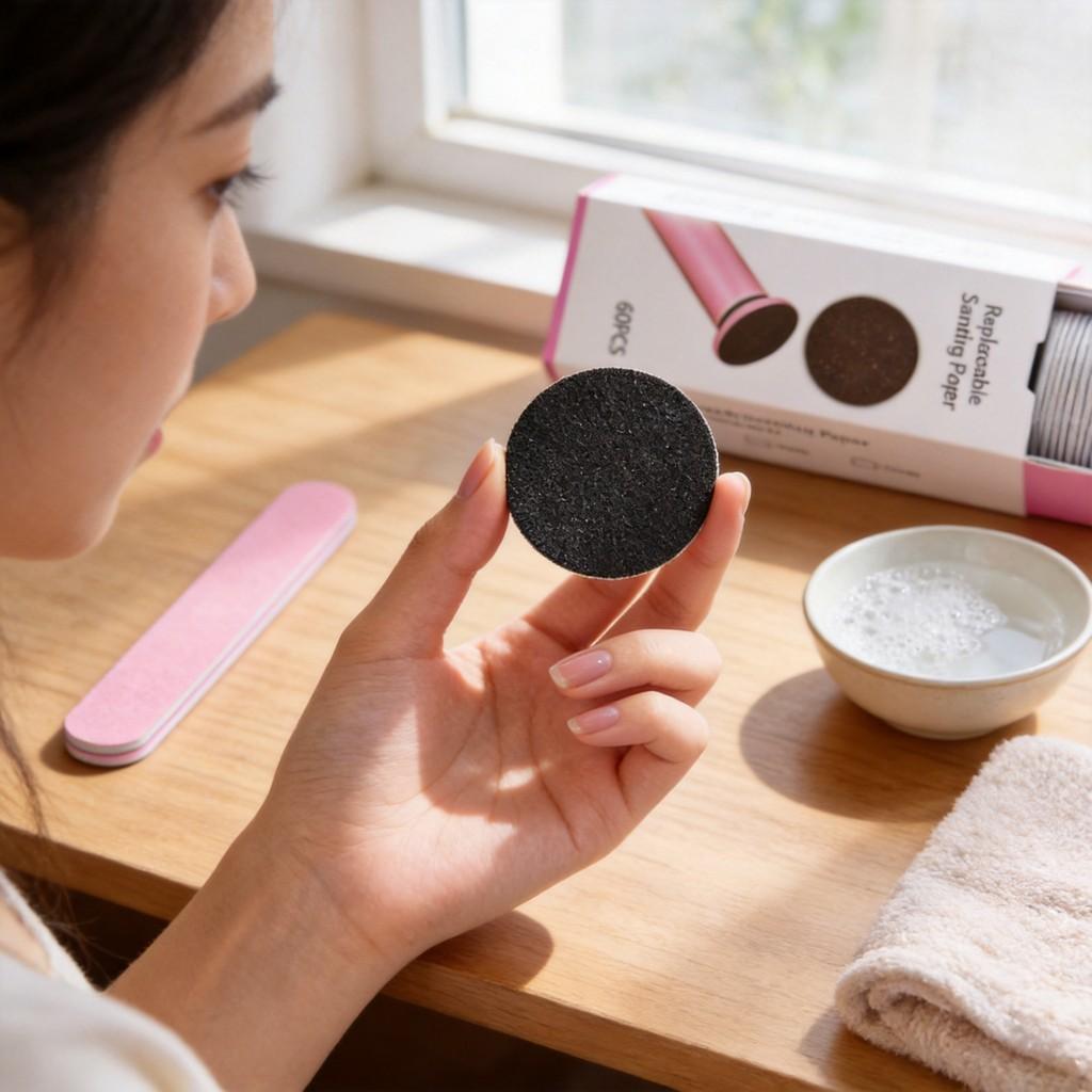 Replacement Sandpaper Discs For Electric Foot File Sanding Pads Callus Remover Pedicure Tool