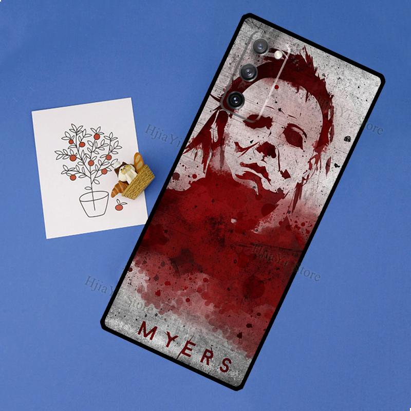 Michael Myers Halloween Case For Samsung Galaxy S23 Ultra S21 S20 FE S8 S9 S10 Note 10 Plus Note 20 S22 Ultra Cover