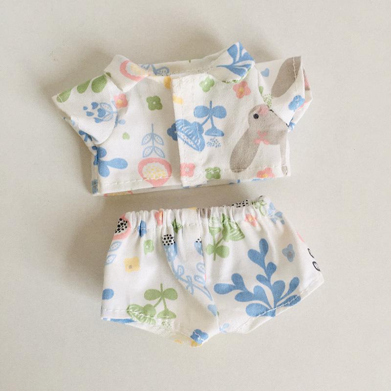 בגדי בובת קטיפה ויניל חמודה 17 ס"מ קופסה עיוורת - תליון LaBuBu שמלת אביזרים